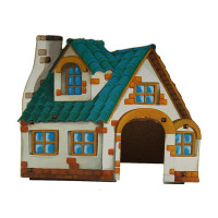 GoSi Сказочный Домик для грызуна ИЗБУШКА размер S