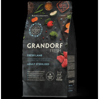 Grandorf Fresh д/кош Sterilised кастр/стерил Ягненок/Батат 2кг