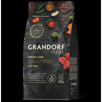 Grandorf Fresh д/котят Kitten с 3 недель Ягненок/Батат 400гр