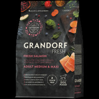 Grandorf Fresh д/соб Adult Med/Maхi д/сред/круп пород Лосось/Батат 10кг