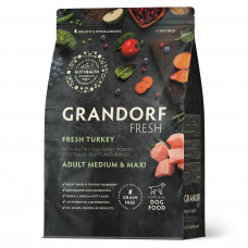 Grandorf Fresh д/соб Adult Med/Maxi д/сред/круп пород Индейка/Батат 10кг