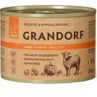 GRANDORF паштет из ягненка с тыквой и брокколи 200 г
