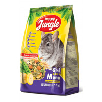 HAPPY JUNGLE Корм для шиншилл 400 г