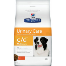 Hill’s Prescription Diet C/D Urinary Care Multicare 12кг для взрослых собак при заболеваниях мочевыводящих путей