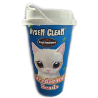 Hysen Clean Гранулы дезодорирующие д/лотка Свежесть хлопка 450гр