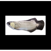 Игрушка д/кошек рыбка Карп зеркальный с мятой, 20см. Чистый котик