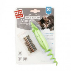 Игрушка для кошек Мышка резиновая 16,5 см, серия REFILLABLE CATNIP, GIGwi