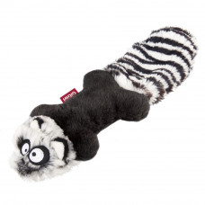 Игрушка для собак Енот с пищалками 24см, серия PLUSH FRIENDZ