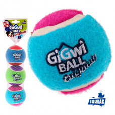 Игрушка для собак Мяч с пищалкой 8см, серия GiGwi BALL / штука