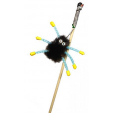 Игрушка GOSI Норковый паук на веревке махалка для кошек 50 см (арт.07103)