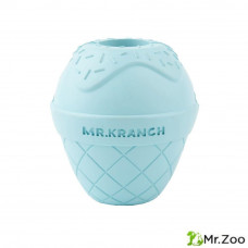 Игрушка Mr.Kranch для собак 8*9 см Мороженое розовая с ароматом курицы