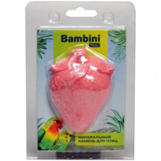 Камень минеральный BAMBINI PETS Клубничка для птиц