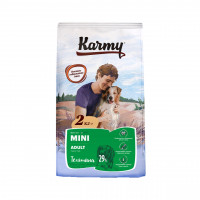 KARMY Mini Adult 2 кг для собак мелких пород старше 1 года с телятиной