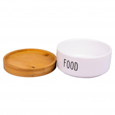 КерамикАрт миска керамическая Food белая 340 мл