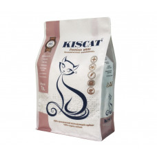 KISCAT Гигиенический наполнитель Premium white, 7 л