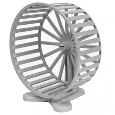 Колесо д/грыз пласт. ф14см с подставкой серый