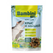 Корм BAMBINI PETS для крыс и мышей 800 г