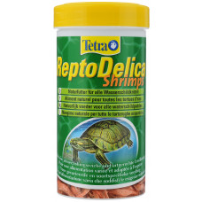 Корм TETRA ReptoDelica Shrimps. Креветки для всех видов водных черепах 250 мл