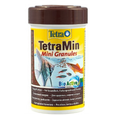 Корм TETRA TetraMin Mini Granules минигранулы для всех видов мелких деоративных рыб 100 мл