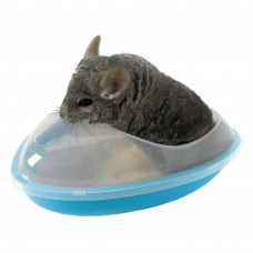 Купалка д/шиншилл пластик 35*23*h15см, бежевый Дарэленд