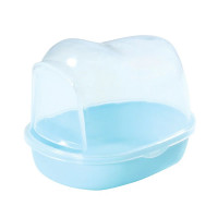 Купалка TRIOL Little Town большая для мелких животных голубой 200х260х190 мм