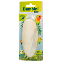 Лакомство BAMBINI PETS Панцирь каракатицы для средних попугаев 13 см