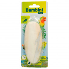Лакомство BAMBINI PETS Панцирь каракатицы для средних попугаев 13 см