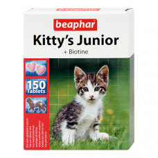 Лакомство BEAPHAR Kittys Junior витаминизированное для котят 150 шт.