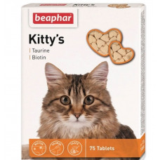 Лакомство BEAPHAR Kittys таурин и биотин витаминизированное 75 шт.