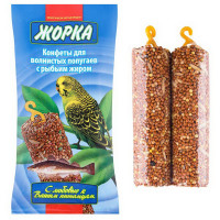 лакомство для попугаев конфета рыбий жир