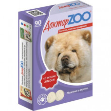 Лакомство ДОКТОР ZOO со вкусом лосося 90 шт.