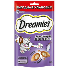 Лакомство DREAMIES подушечки с добавлением молока 140 г