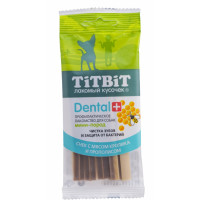 Лакомство TITBIT Dental+ профилактическое с мясом кролика для собак мини-пород 25 г
