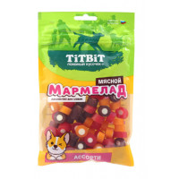 Лакомство TITBIT Мармелад мясной ассорти 120 г