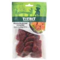 Лакомство TITBIT Меню от Шефа медальоны мясные из индейки 80 г