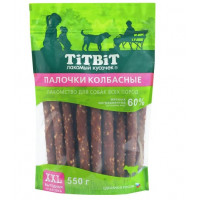 Лакомство TITBIT Палочки колбасные для собак всех пород 550 г