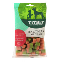 Лакомство TITBIT Пастила мясная с говядиной и яблоком 130 г
