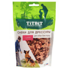 Лакомство TITBIT Снеки для дрессуры с уткой 100 г