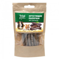 Лакомство TRIOL Standard хрустящие палочки для грызунов с кэробом 30 г
