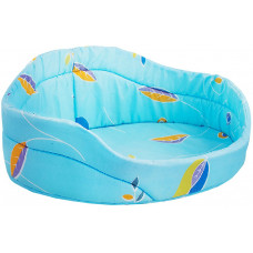 Лежак овальный ЧИП 55*39*20см,поликоттон