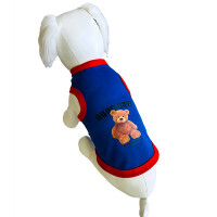 Майка Good day синий, XL, 33х44см, Pet Fashion