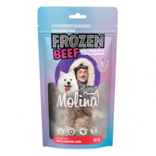 Molina Бычий стейк Сублимированное лакомство для собак всех пород и щенков 55 г