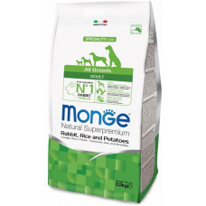 MONGE Dog speciality для собак всех пород со вкусом кролика с рисом и картофелем 2.5 кг