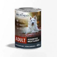 Mr.Buffalo Консервированный корм для собак Мясное ассорти с говядиной 400г