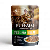 Mr.Buffalo Влажный корм для стерилизованных кошек Цыпленок в соусе