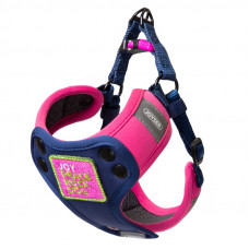 Мягкая шлейка для собак JOYSER Walk Mood Harness S розовая