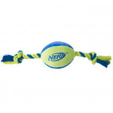 NERF, Игрушка для собак, Мяч плюшевый с веревками, 37.5 см, 22606
