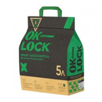 OK-LOCK Наполнитель ароматизированный OK-LOCK растительный, зеленый чай 5л