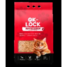 Ok-Lock Наполнитель Ok-Lock Антизапах растительный 12л (3шт)