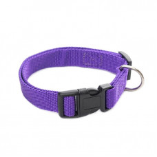 Ошейник ЕВРО синт., шир.25мм, об.шеи 45-65см, фиолетовый